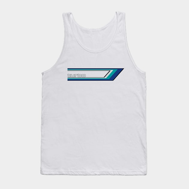 Land Cruiser Turbo Tank Top by Printstripe